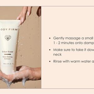 Body Firm Facial Refining Exfoliant - Cream